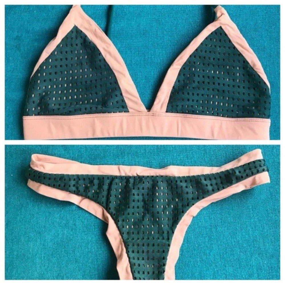Acacia Swimwear SET mesh Seaweed
